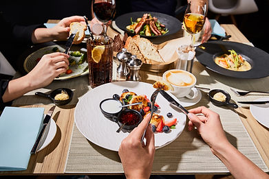 Dinner in Restaurant