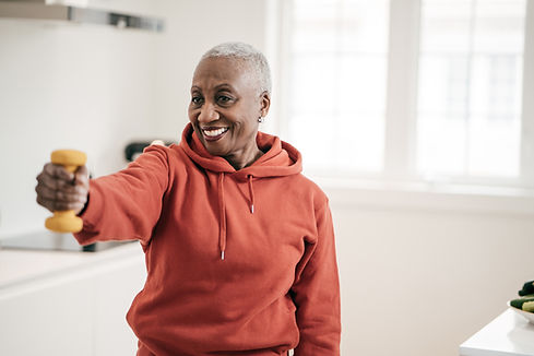 Smiling woman