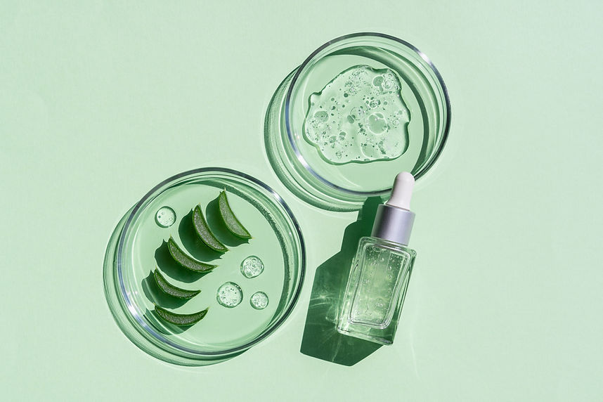 Cuidados com a pele à base de aloe vera