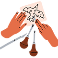 Crafting Tools Illustration