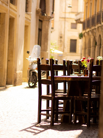 Ristorante all'aperto