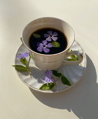 Coffee With Flowers