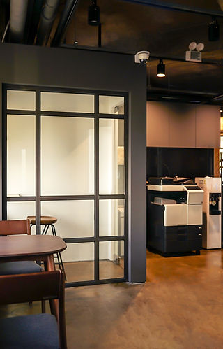 Empty Office Lounge