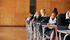 Students Taking Exams