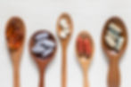 Pastillas en cucharas
