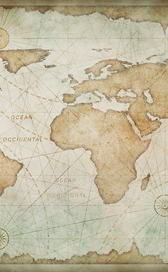 Carte du monde ancienne
