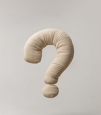 Um ponto de interrogação para uma pergunta frequente