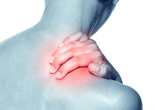 Acute pain in a neck at the young women