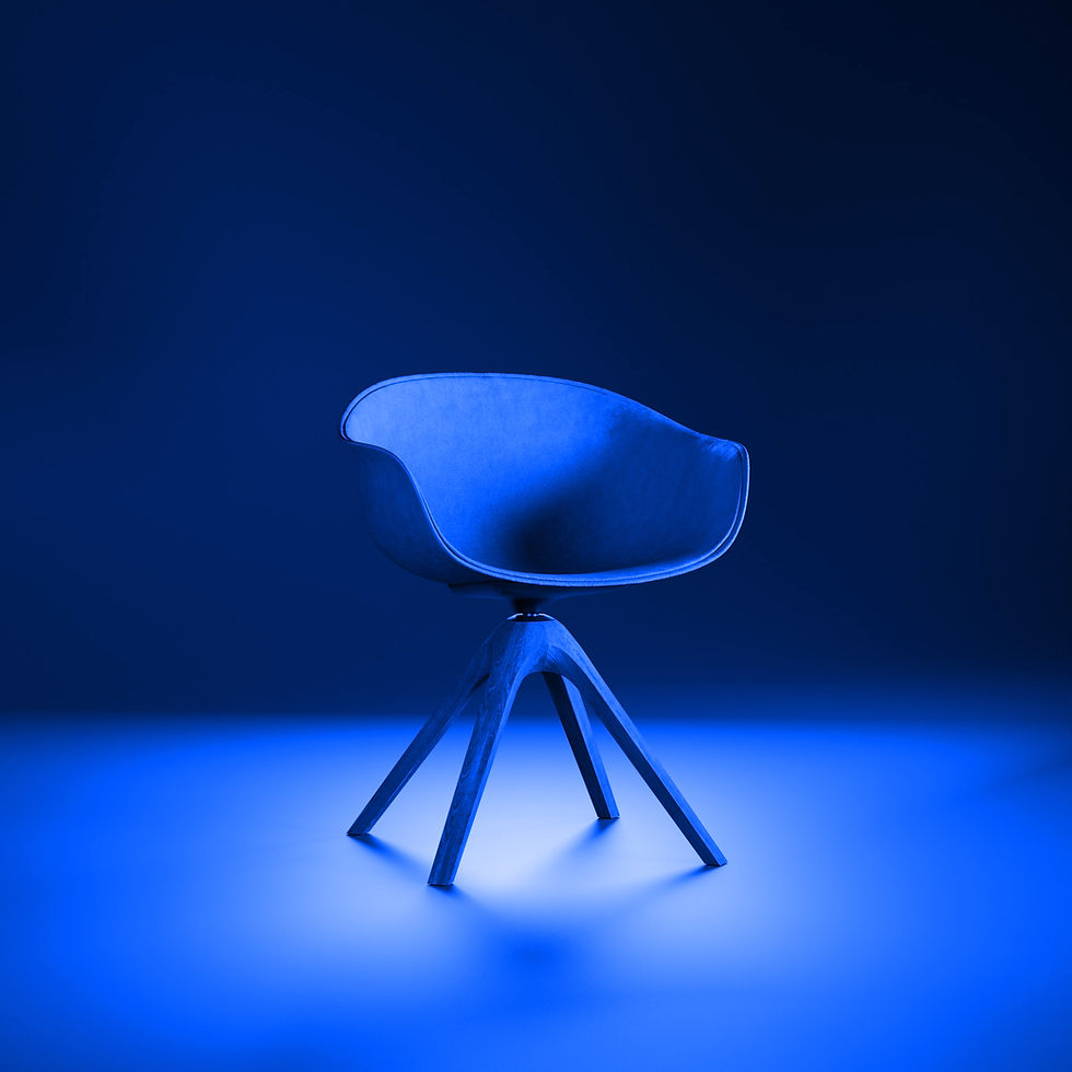 Modern Blue Chair