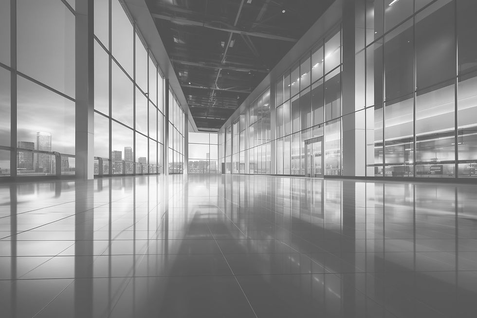 Modern Office Hallway