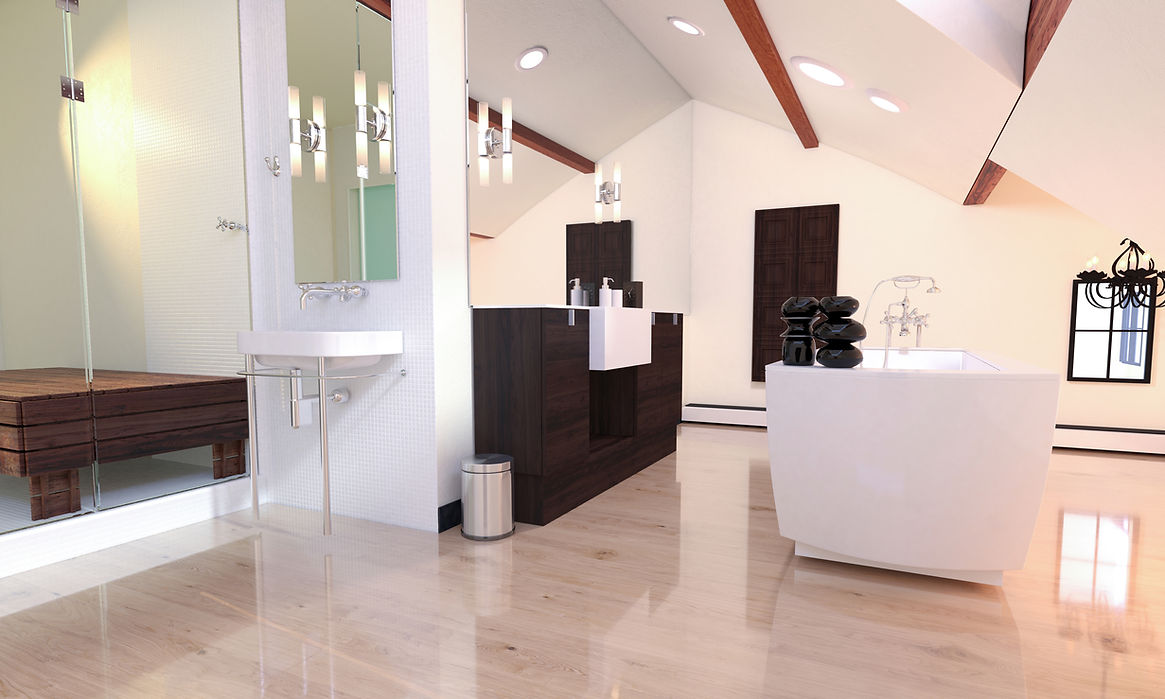 Bathroom in New Luxury Home