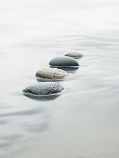 Zen Stones in Water
