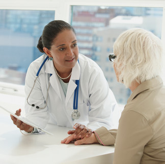 Dr. have discussion with patient