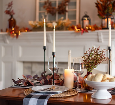 Decorated Dinner Table