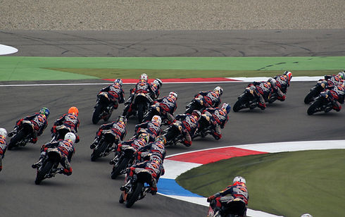 Course de moto