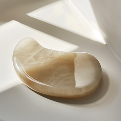 Polierter Stein Gua Sha