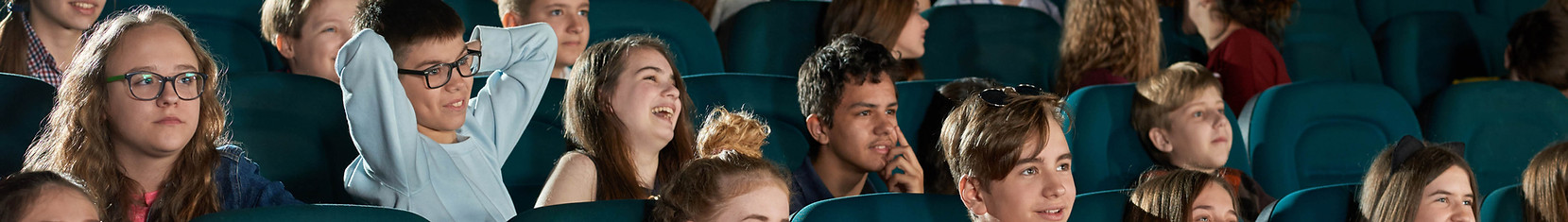 Children at the cinema