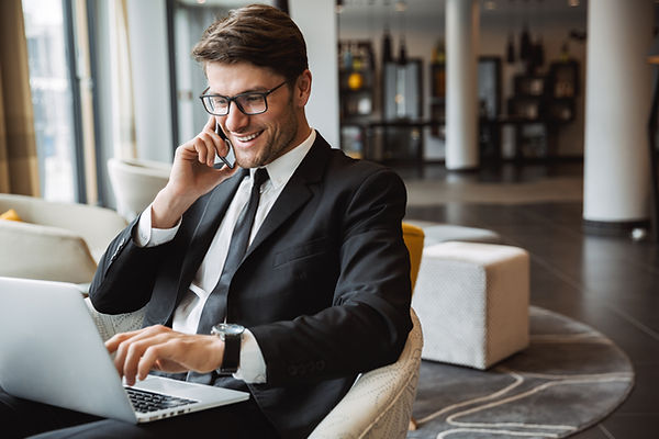 Person having a phone call 