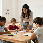 Classroom Activity Scene