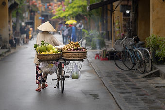 Street Market Scene
