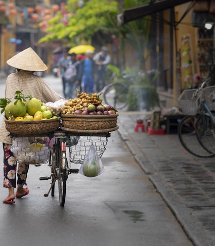 Street Market Scene