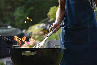 Outdoor Grill Cooking