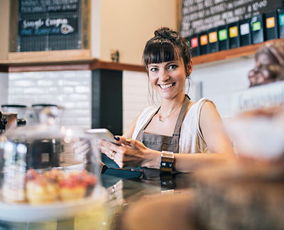 Propriétaire d'un café
