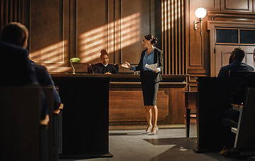 Courtroom Argument Scene