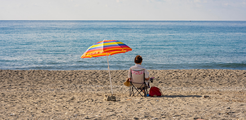 Beach Relaxation Scene