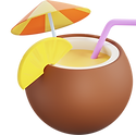 Tropical Coconut Drink