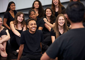 Diverse Group Laughing