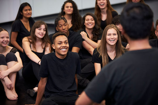 Diverse Group Laughing