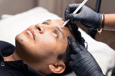Eyebrow Microblading Process