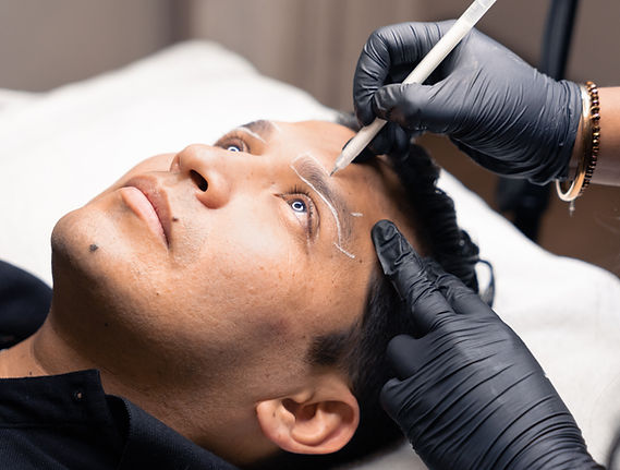 Eyebrow Microblading Process