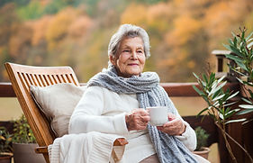 Entspannende Frau