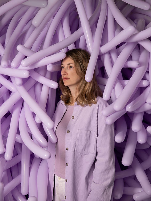 Purple Theme Portrait