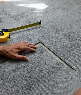 Installation de tapis