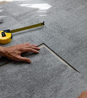 Instalación de alfombra