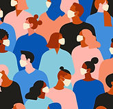 Crowd with Masks