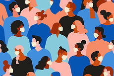 Crowd with Masks