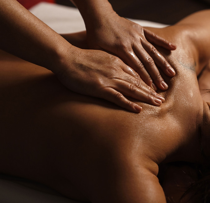 Massage relaxant du dos