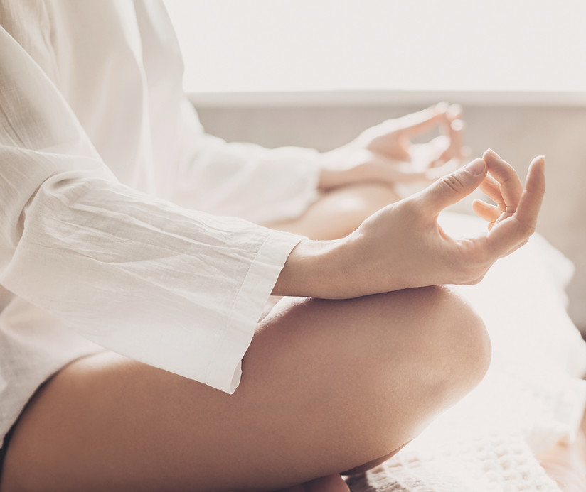 Person Meditating