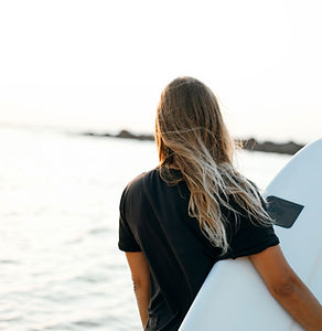 Surfer with Surfboard