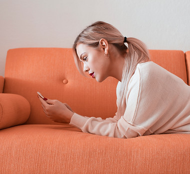 Woman Using Smartphone