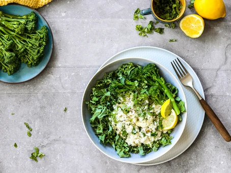 Easy Chicken Chop with pumpkin puree & Kale Salad