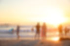 Beach Sunset Scene