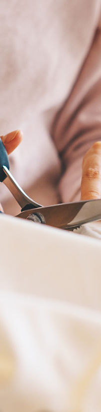 cutting fabric