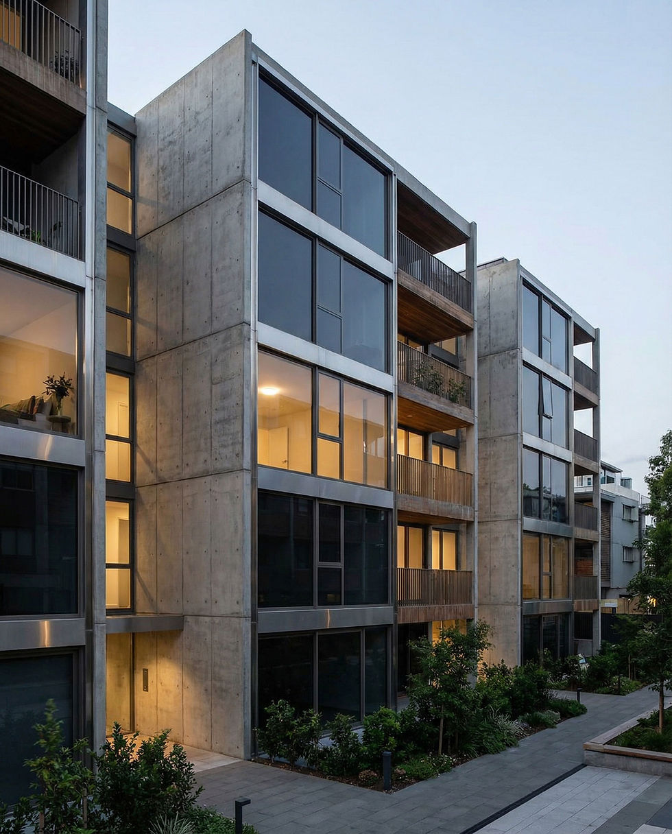 Modern Apartment Buildings