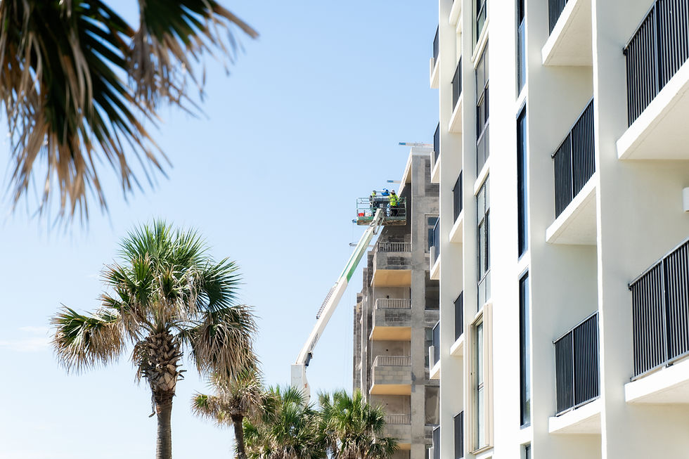 SS Developers Building Morning Facade