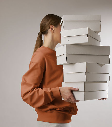 Stacked Delivery Boxes